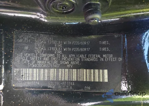 2016 Toyota Sienna Le 7 Passenger from USA, damaged, VIN 5TDKK3DC8GS761407